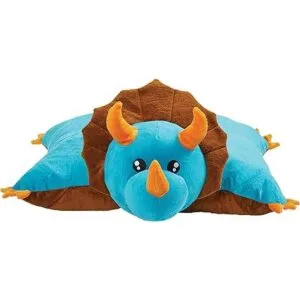 Pillow Pets Juguete de peluche de dinosaurio azul_5