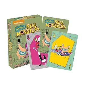 Aquarius aaahh Real Monsters jugando a las cartas_2