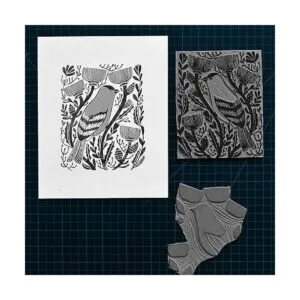 Falling in Art Bloque de tallado de linóleo suave bloque_5