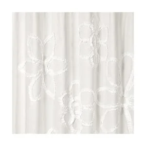 Lush Decor Cortina de ducha de poliéster con volantes_3