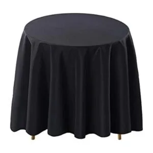 Surmente Mantel redondo de poliéster de 120 pulgadas para_1