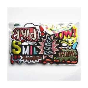 Mo Sheng Accessory 22 parches de palabras para bricolaje_3