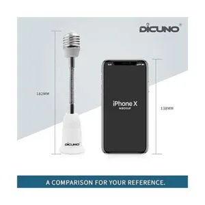 DiCUNO Adaptador extensor de sóquet E26E27 extensión_3