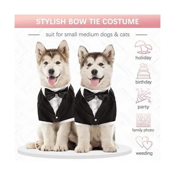 Kuoser Camisa para cachorro ropa para perro pequeño_4