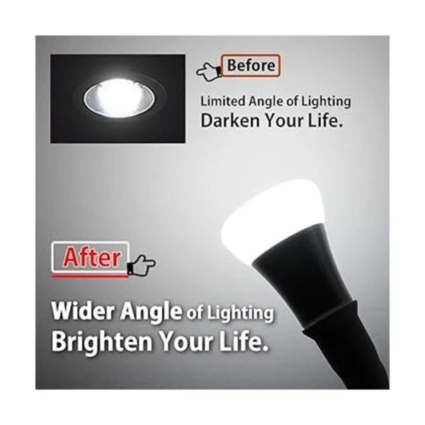 DiCUNO Adaptador extensor de sóquet E26E27 extensión_6