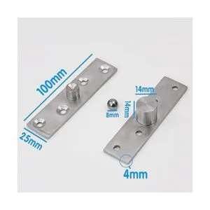 TamBee Bisagra pivotante giratoria de puerta de acero_2