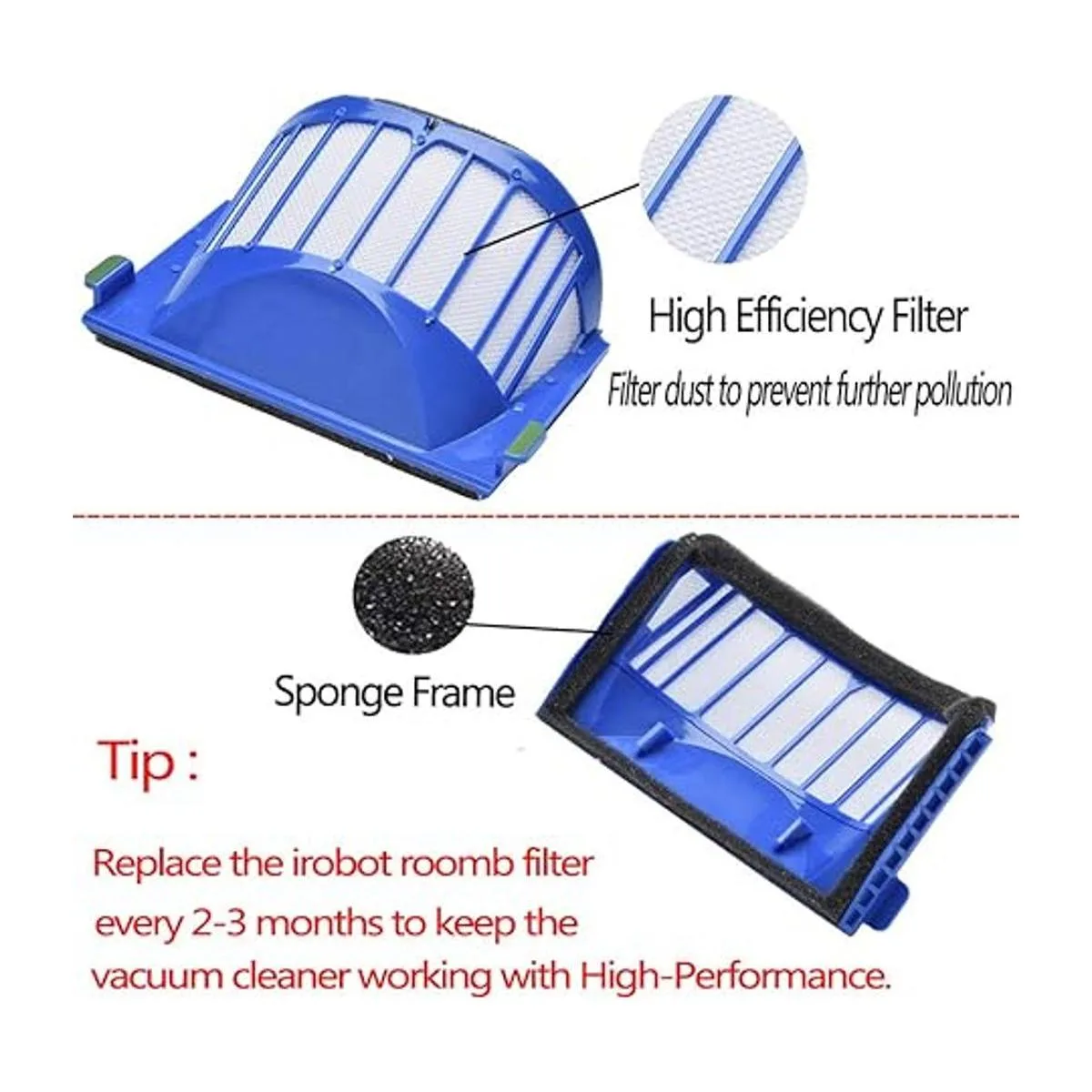 Piezas de repuesto para iRobot Roomba 600 Series 694 692_3