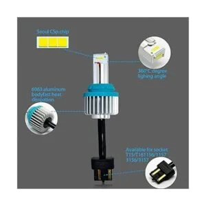 Alla Lighting Brightest 7443 7440 Bombillas LED de marcha_6