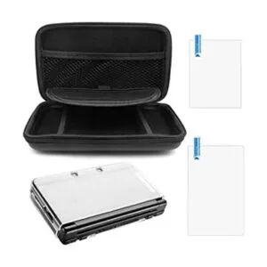 Funda protectora compatible con 3DS XL con cubierta dura_1