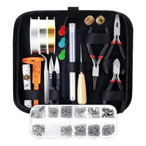 PAXCOO Kit de suministros para hacer joyas con_1
