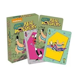 Aquarius aaahh Real Monsters jugando a las cartas_1