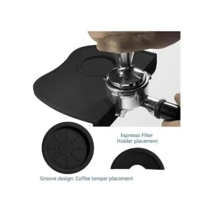 Alfombrilla de silicona para café Expresso para_3
