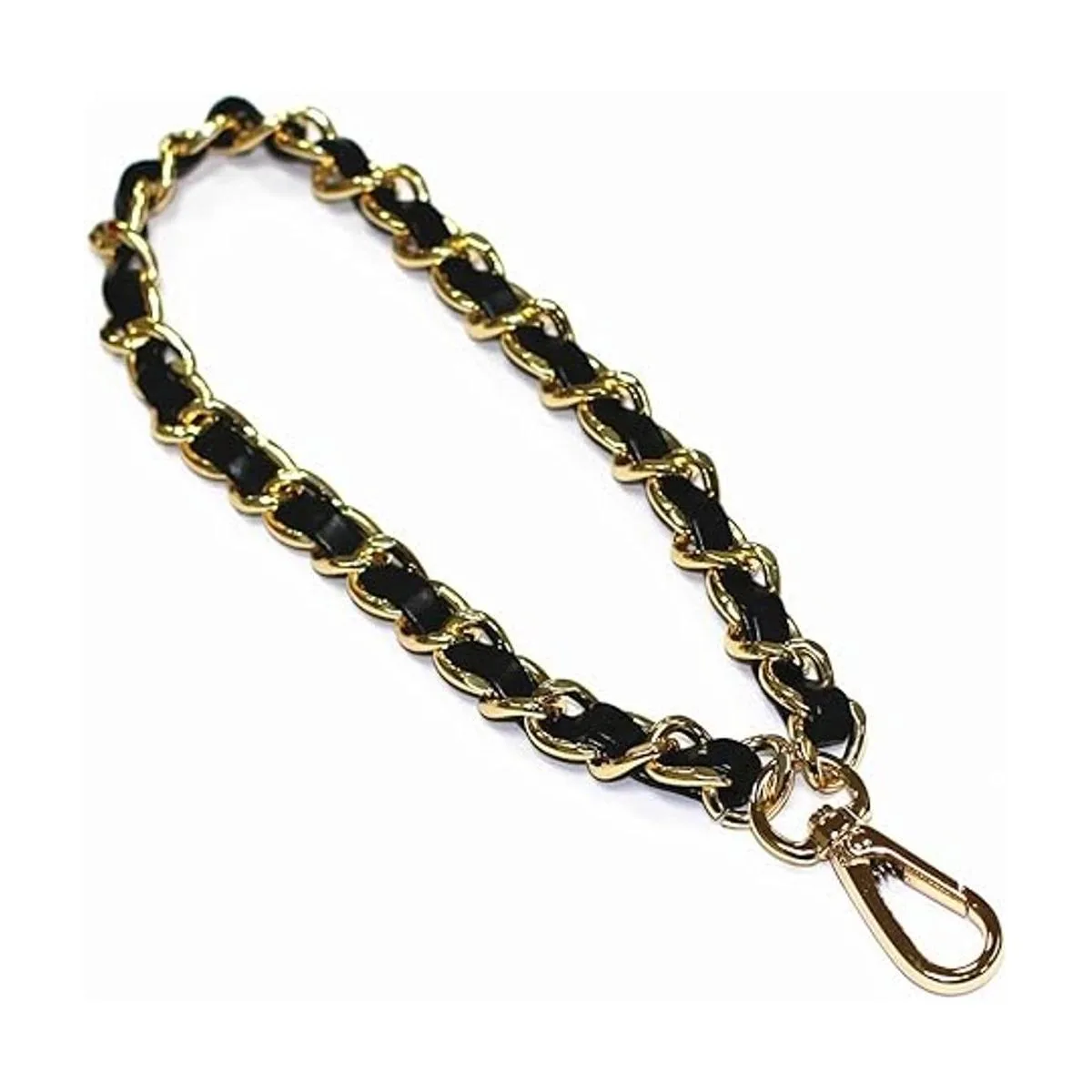 Model Worker Correa de piel de 47 pulgadas con cadena de_5