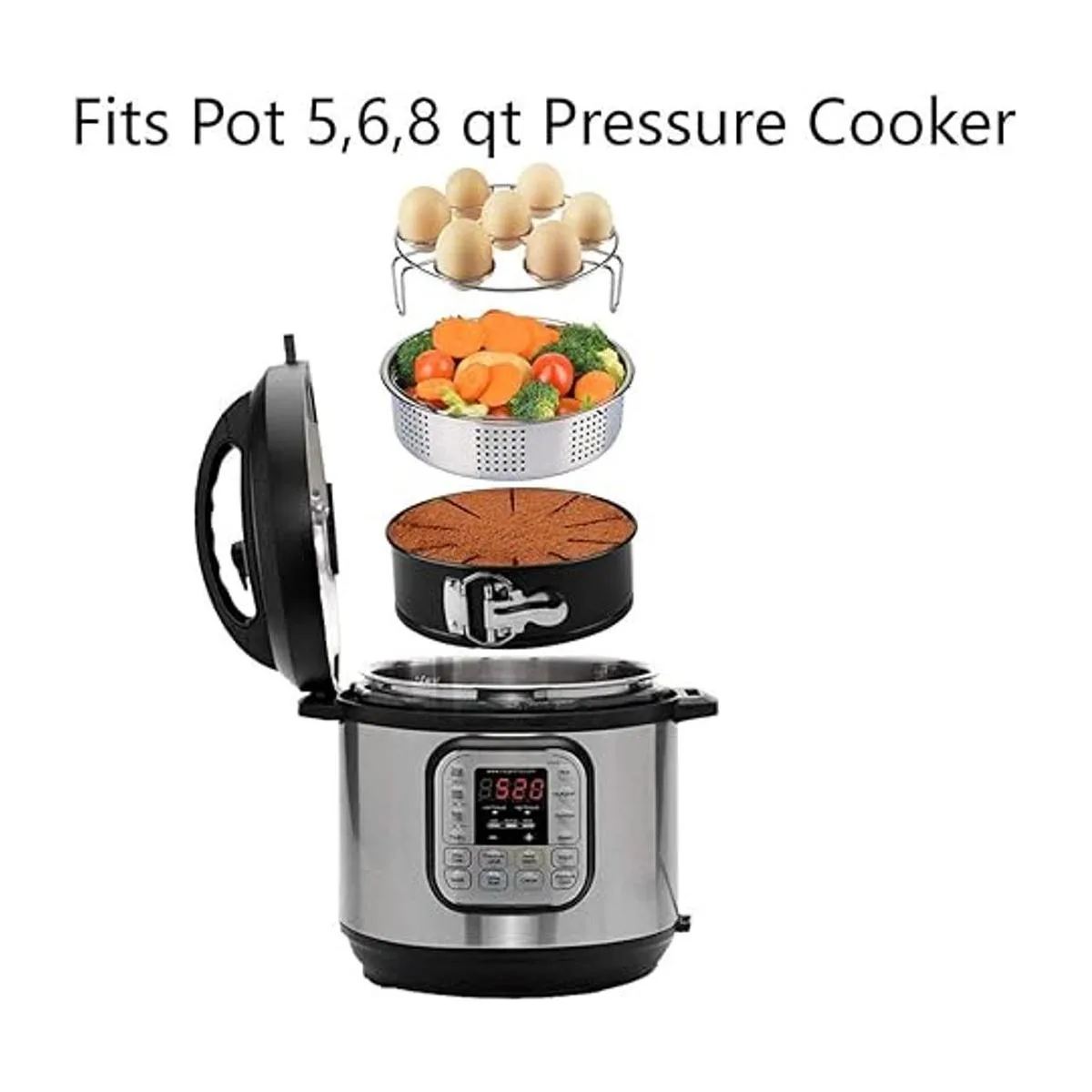 Cesta de vapor soporte para huevos de 7 pulgadas molde_7