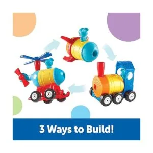 Learning Resources 123 Build It Helicóptero de tren de_3