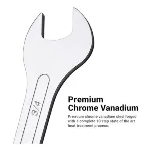 Capri Tools Llave de extremo abierto superfina de 0.709 in_3