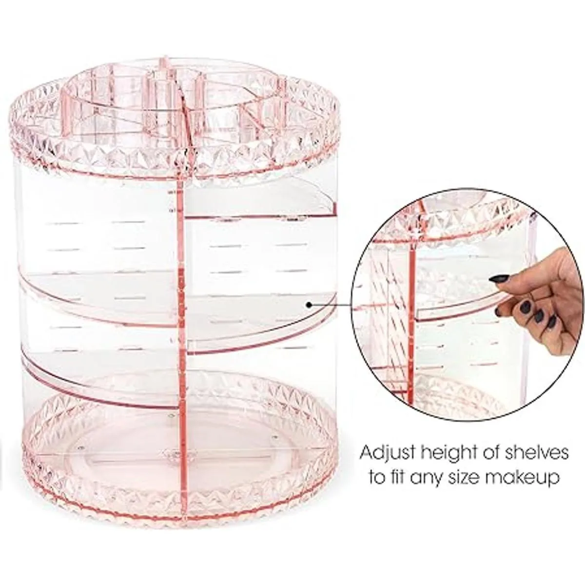 Sorbus Organizador de Maquillaje giratorio 360_3