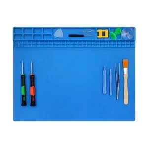 Alfombrilla de soldadura grande de silicona resistente al_5