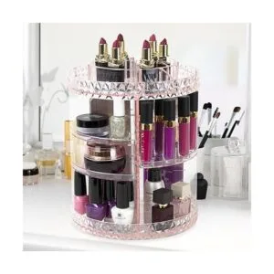 Sorbus Organizador de Maquillaje giratorio 360_4