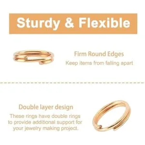 PH PandaHall 800 anillos divididos de hierro de 0.276 in_7