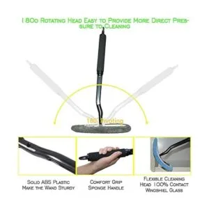 Herramienta de limpieza de parabrisas para ventana de_7