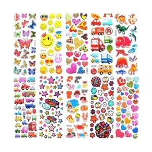 Calcomanías para niños de 1200 40 hojas diferentes_2