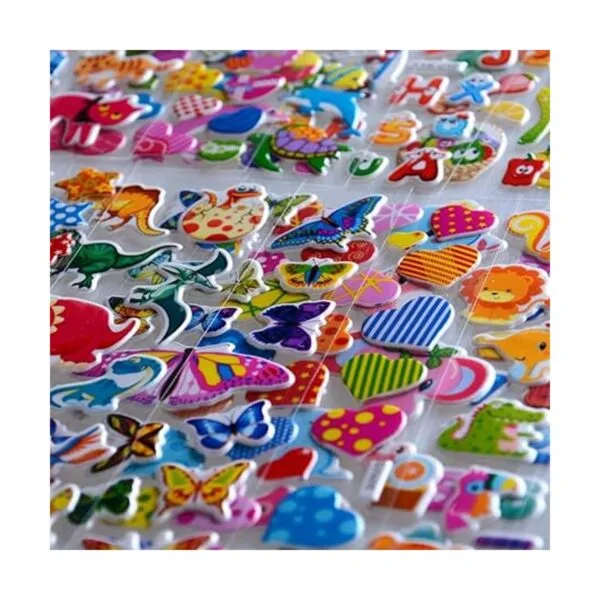 Calcomanías para niños de 1200 40 hojas diferentes_6