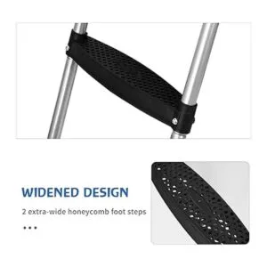 Gardenature Escalera de trampolínEscalera de escalón ancho_4