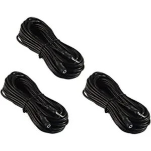 Paquete de tres cables de extensión YCS Basics de 25 pies_1