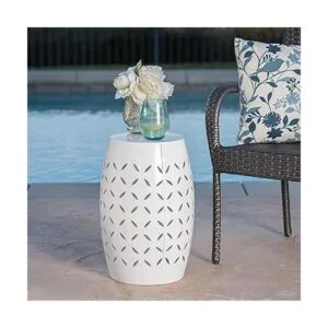 Christopher Knight Home Mesa auxiliar de hierro para_2