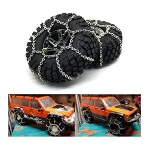 RCLIONS 4 cadenas de nieve de acero RC antideslizantes_1