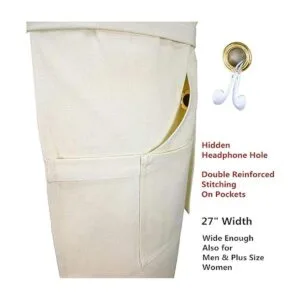 Delantal 100 algodón resistente y de alta densidad_2