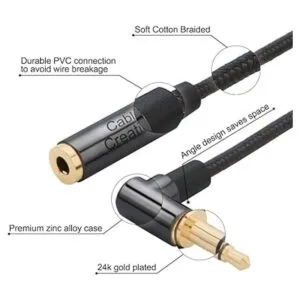 CableCreation Cable de audio estéreo TRRS con 4_2