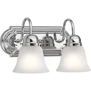 Kichler Lighting 5336CHS Baño de dos luces cromado_1