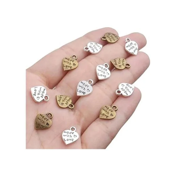 BronaGrand 100 colgantes con forma de corazón de_6