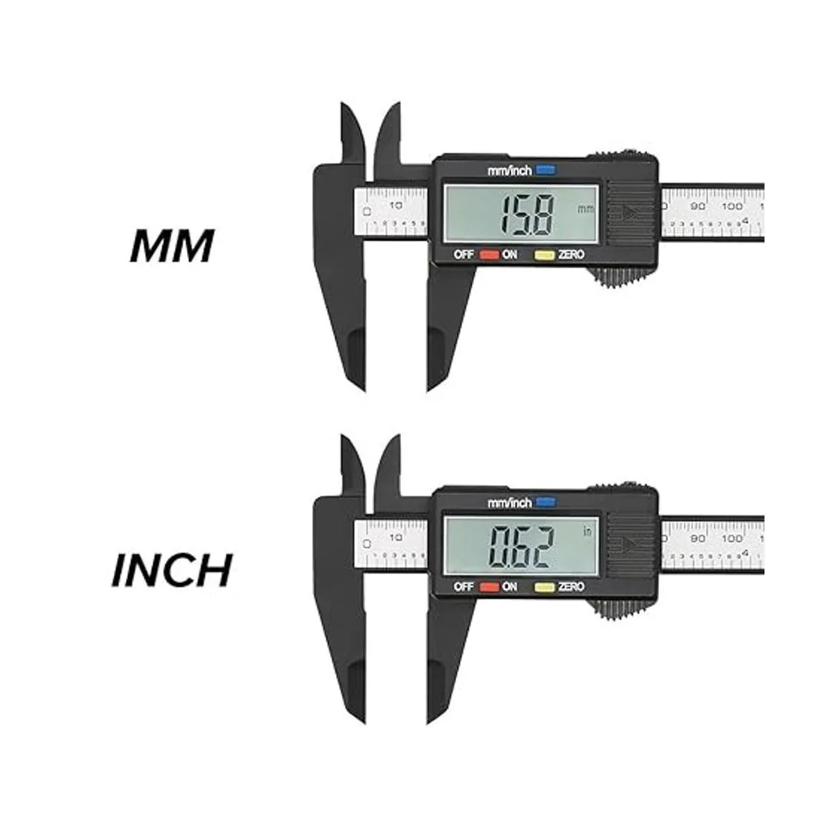 Calibre digital electrónico calibre Vernier de plástico_3