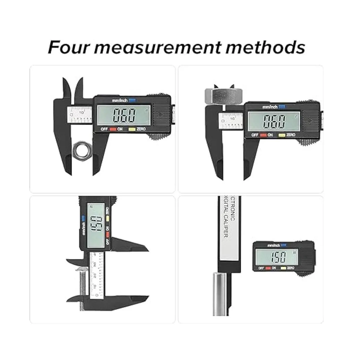 Calibre digital electrónico calibre Vernier de plástico_4