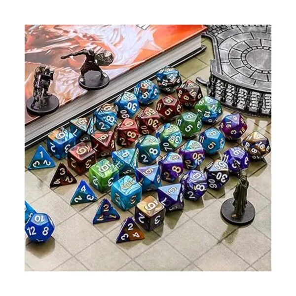 Dados Poliédricos de 35 Piezas Dados de Dados de Juego_3