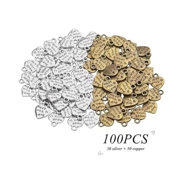 BronaGrand 100 colgantes con forma de corazón de_2