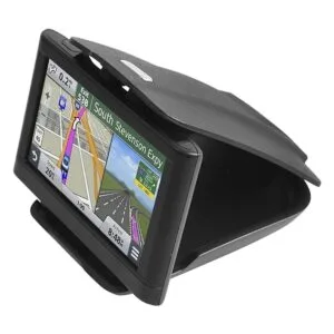 Soporte de tablero GPS base negra mate para Garmin Nuvi_1
