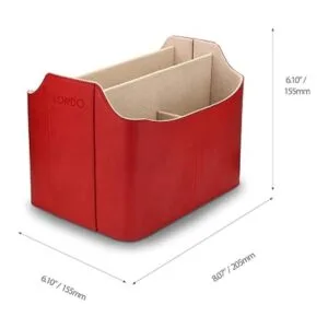 Londo Organizador y organizador de control remoto de cuero_3