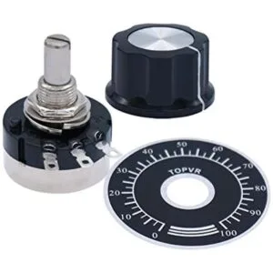 Taiss 2 piezas RV24YN20S Potenciómetro de 10K de película_1