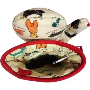 Guantes de horno de algodón a la moda con bonito diseño de_4