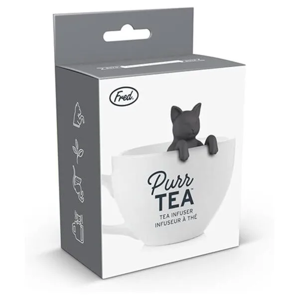 Infusor de té de silicona para gatos de Genuine Fred_5