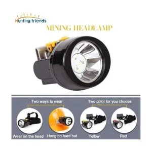 Hunting Friends Luz de minería KL2.8LM recargable LED faro_2