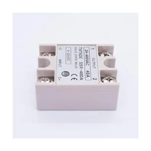 TWTADE 2 piezas SSR40 DA 40A CC 332V a CA 24380V SSR_3