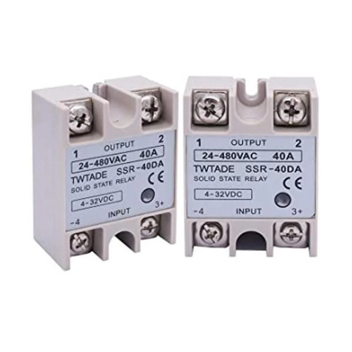 TWTADE 2 piezas SSR40 DA 40A CC 332V a CA 24380V SSR_1