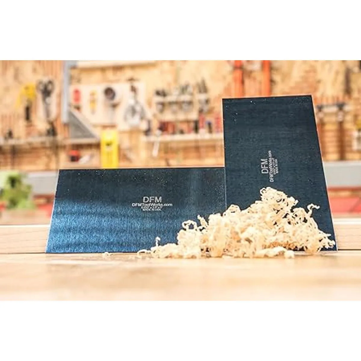 DFM Tool Works Juego de raspador rectangular para_4