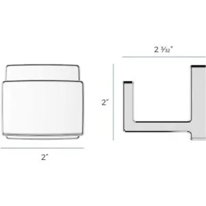 Pfister Deckard BRHDA1C Gancho cromado pulido_6
