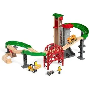Juego Brio World 33887 de 32 piezas de juguete tren con_2